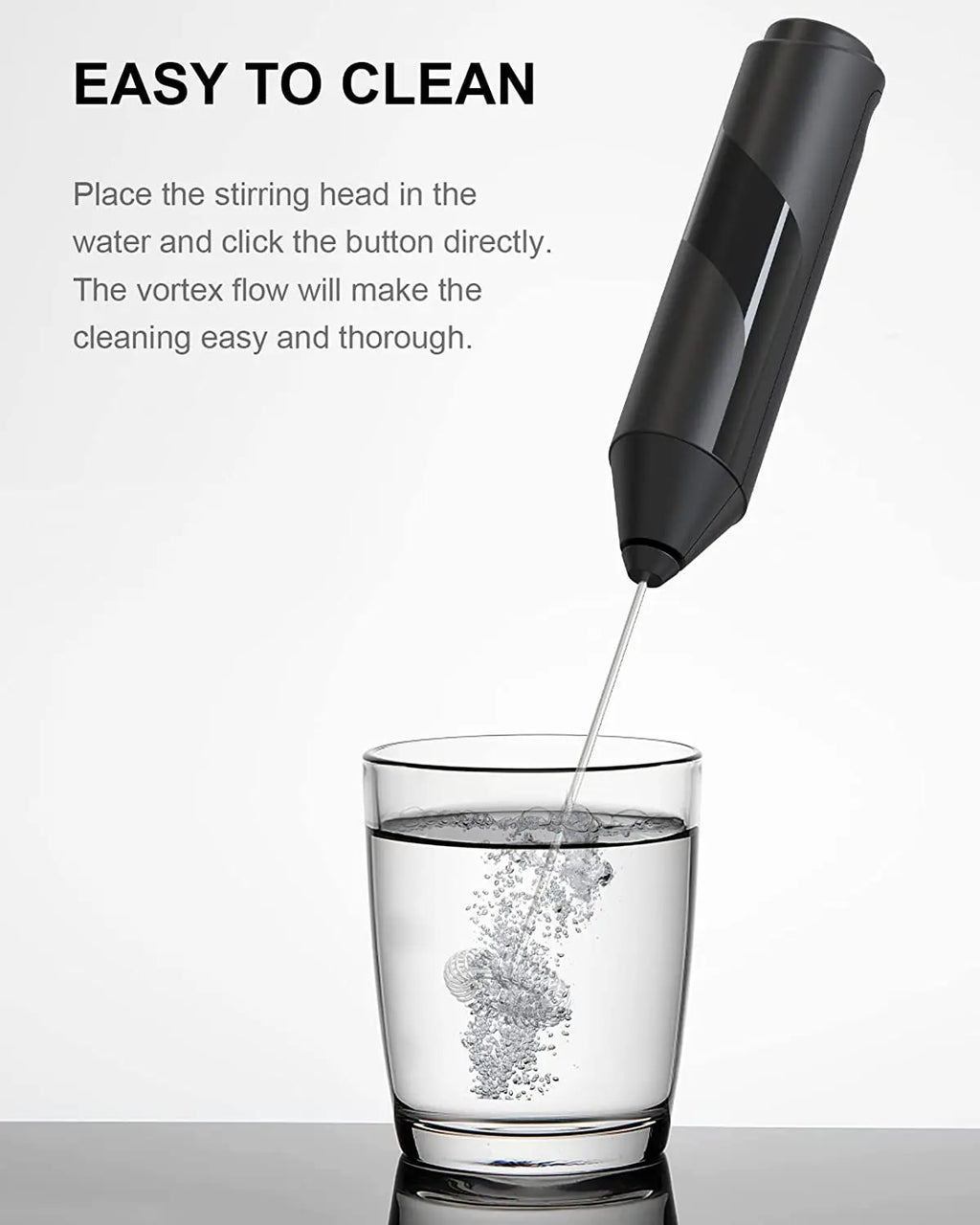 Electric Milk Frother | Professional Handheld Coffee Whisk