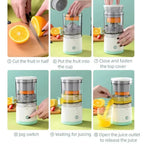 Electric Citrus Juicer | Portable Automatic Pulp Separator