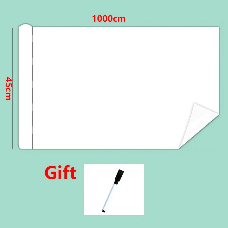 Educational Wall Whiteboard | Self-Adhesive Electrostatic Surface
