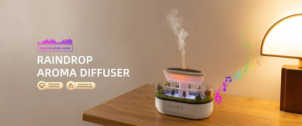 Smart Essential Oil Diffuser | Jellyfish Design With Remote Control