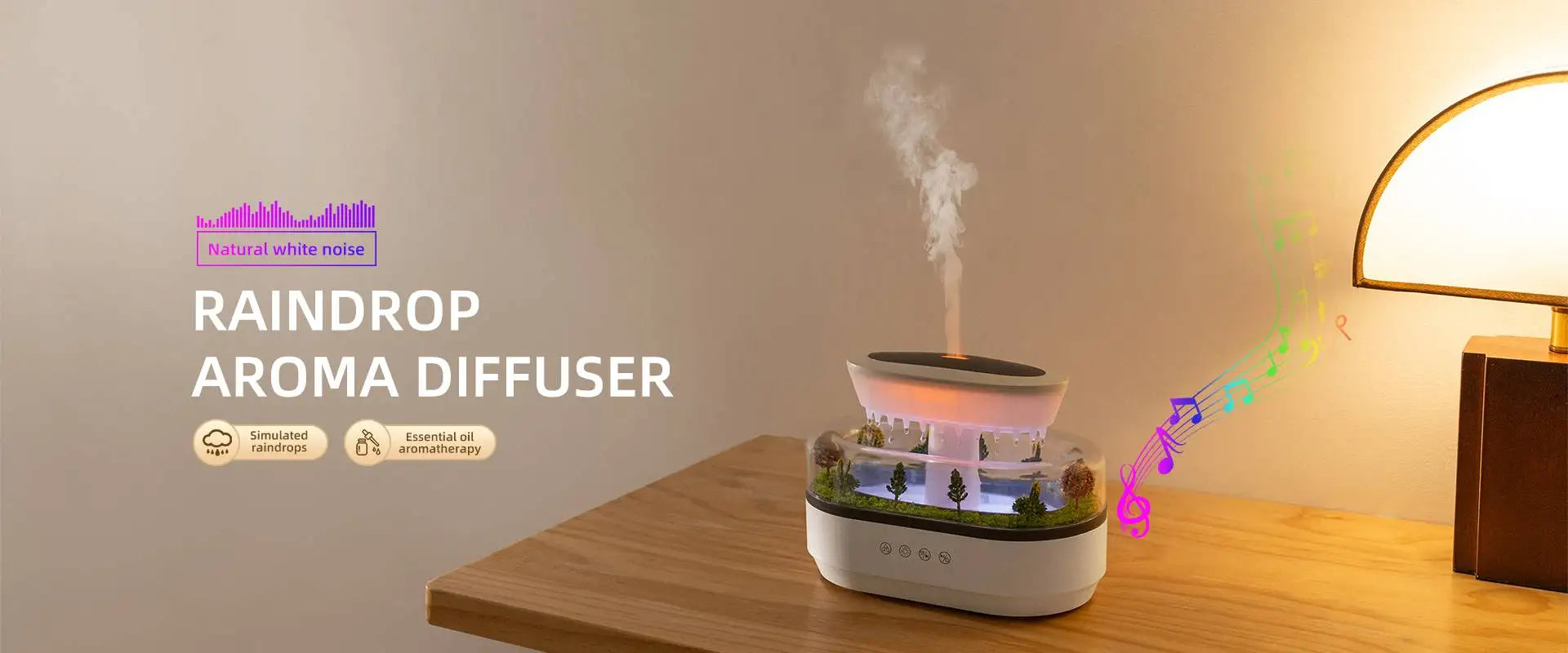 Smart Essential Oil Diffuser | Jellyfish Design With Remote Control