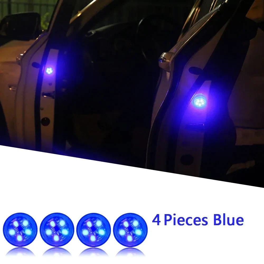 LED Car Door Safety Light | Magnetic Motion Sensor Warning System