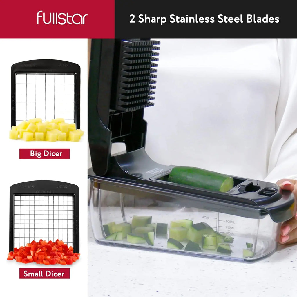 Multi-Function Vegetable Chopper | 6-in-1 Food Prep System