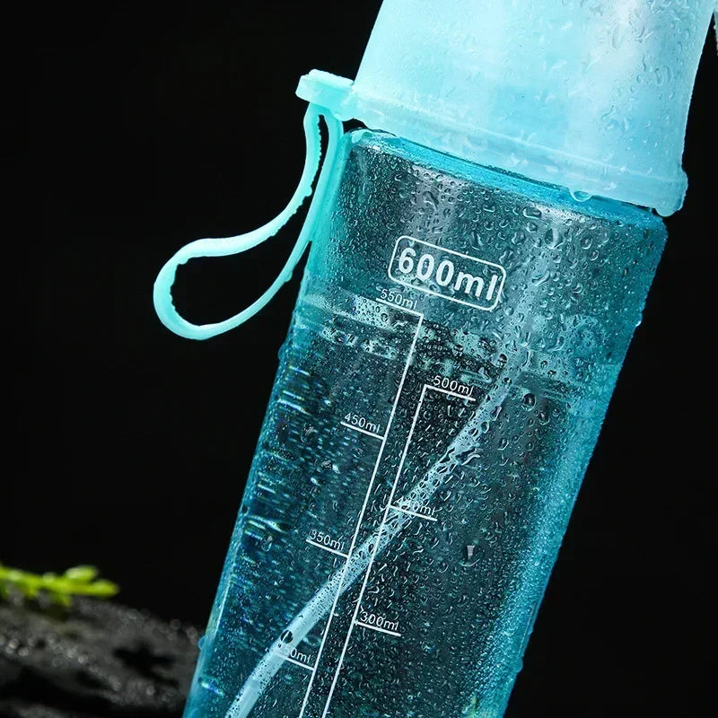 Dual Function Sports Water Bottle | Mist Spray & Hydration System