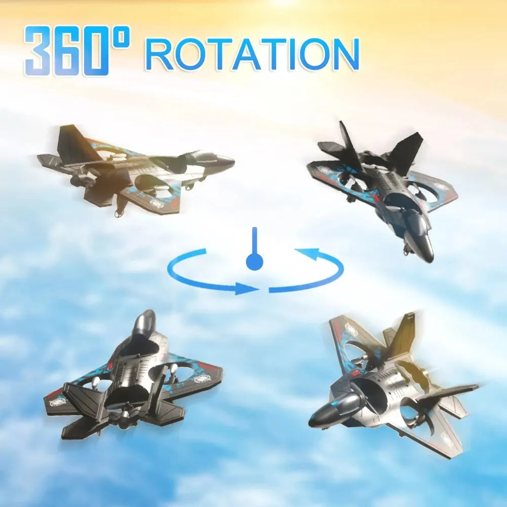 RC Fighter Drone | Quad Motor Gravity Sensor Aircraft