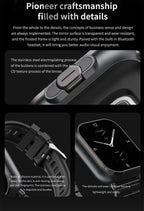 Smart Fitness Watch | 2-in-1 AMOLED With Wireless Earbuds