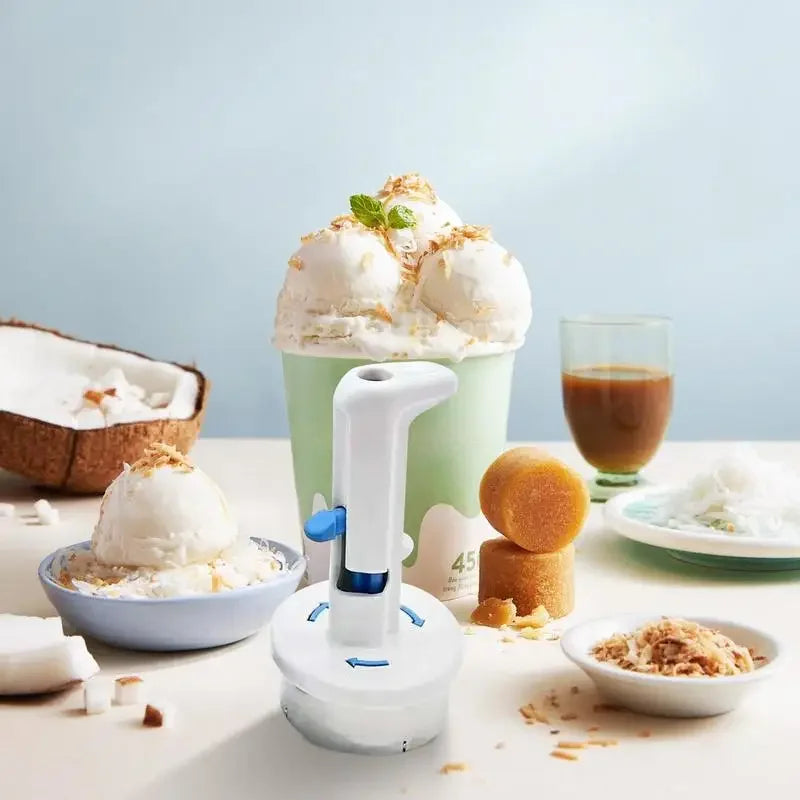 Professional Ice Cream Scoop | Cylindrical Press Design
