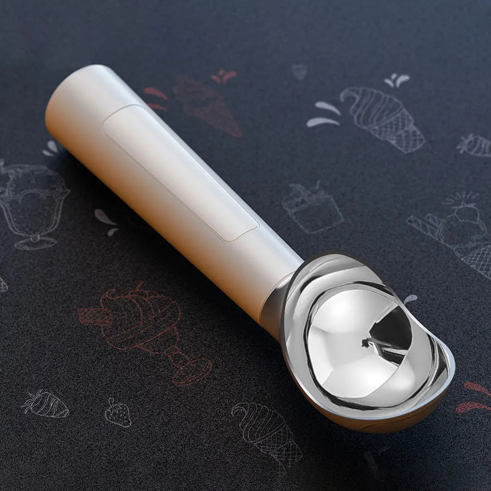Smart Ice Cream Scoop | LED Display & USB Rechargeable