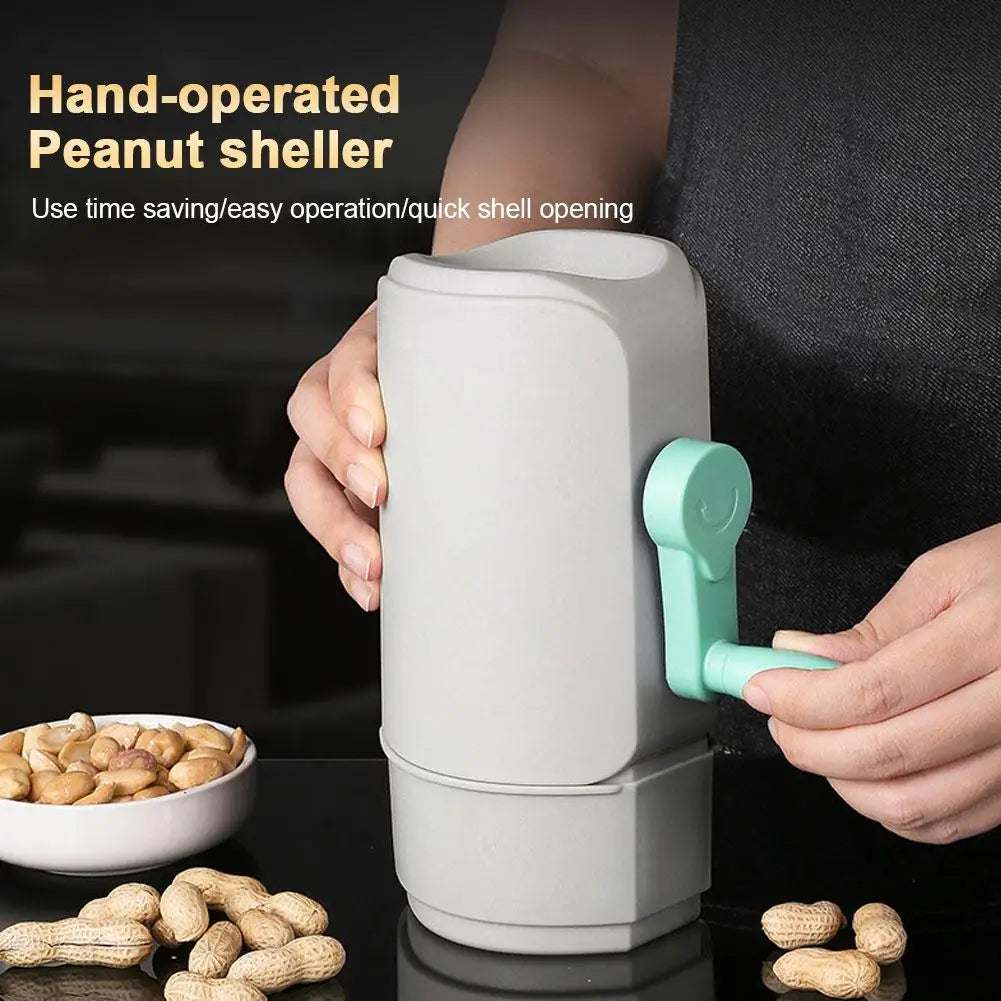 Manual Nut Sheller | Dual Filter Peanut & Pistachio Peeler