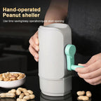 Manual Nut Sheller | Dual Filter Peanut & Pistachio Peeler