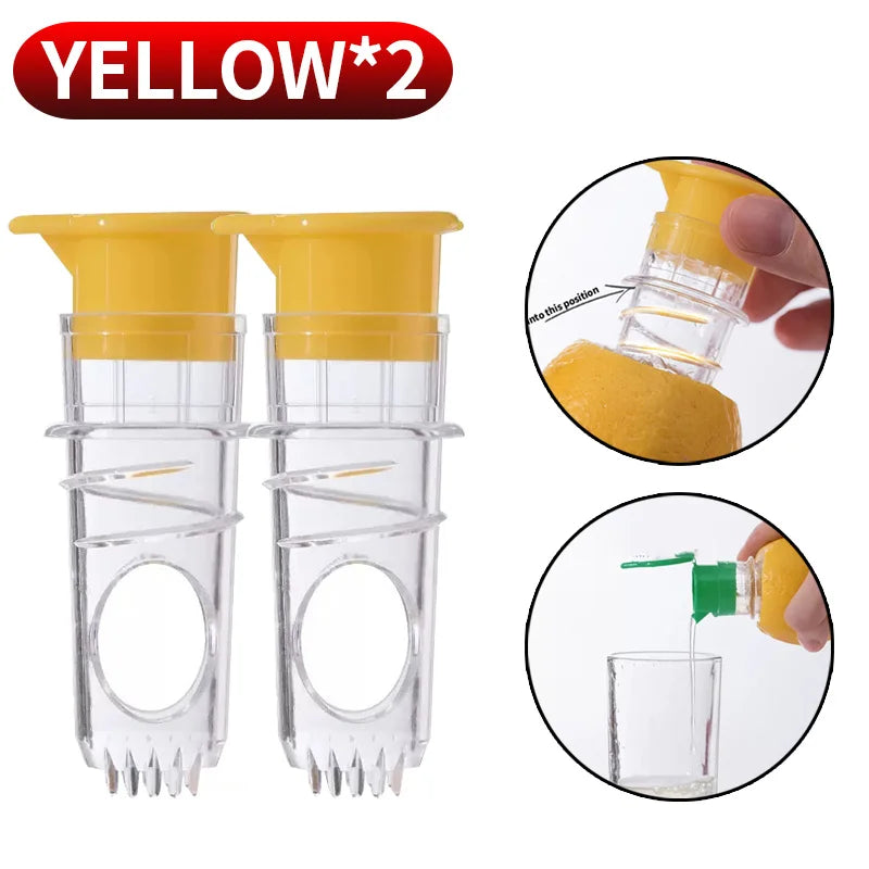 Manual Citrus Juicer | Handheld Lemon Orange Squeezer With Strainer