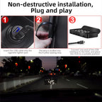 Smart GPS HUD Display | Digital Speedometer With Compass