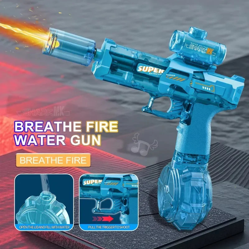 LED Water Gun | Automatic Electric Blaster With Light Effects