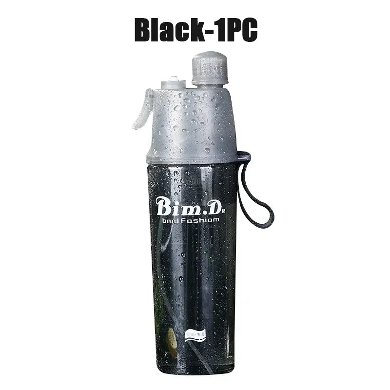 Dual Function Sports Water Bottle | Mist Spray & Hydration System
