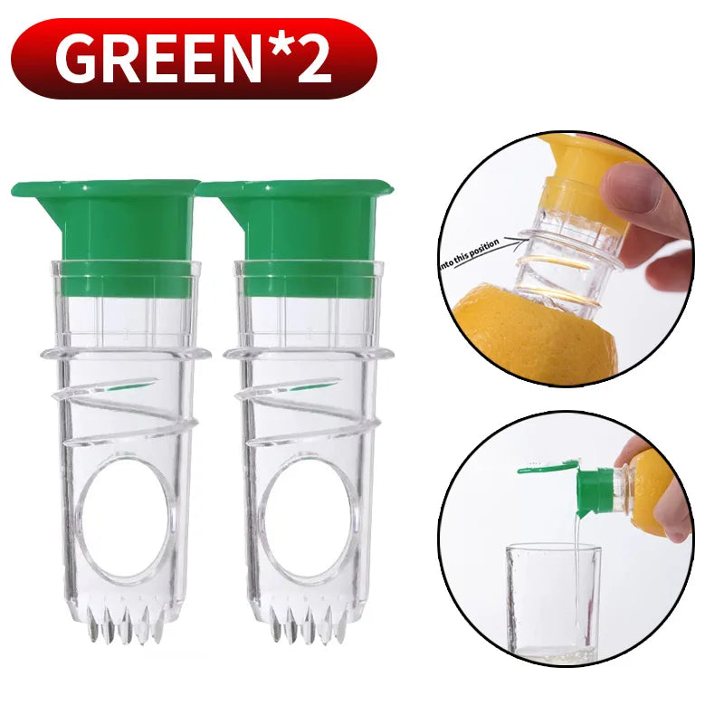 Manual Citrus Juicer | Handheld Lemon Orange Squeezer With Strainer