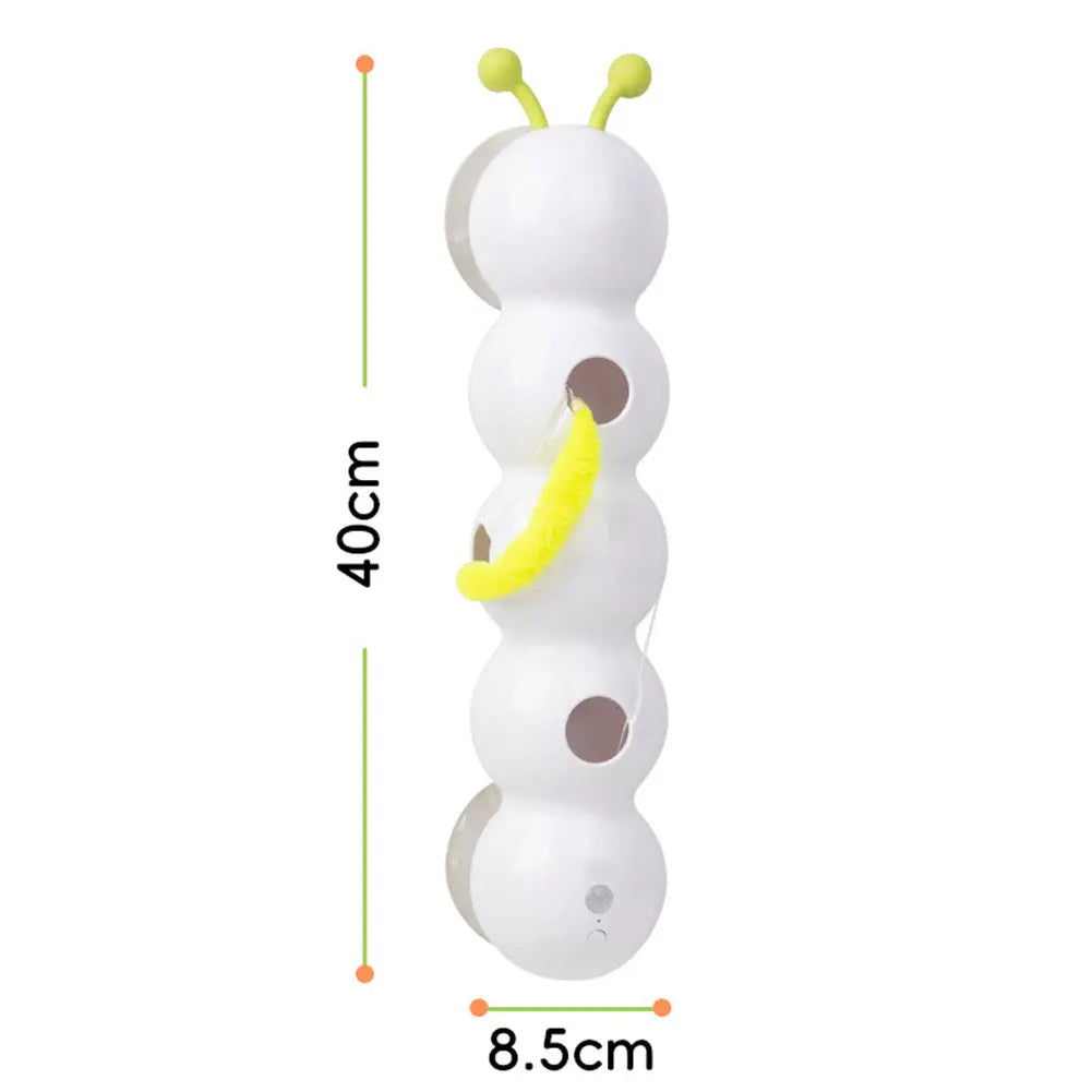Interactive Cat Toy | Rechargeable Motion-Activated Caterpillar