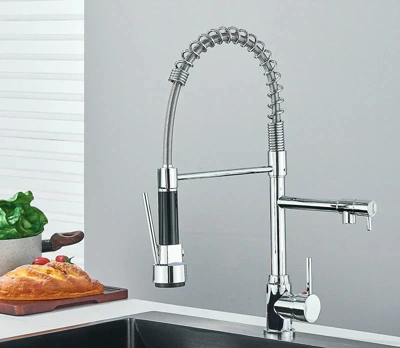Professional Kitchen Faucet | Pull-Out Spray with 360° Rotation