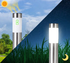 Solar Garden Path Light | Minimalist Aluminum Design