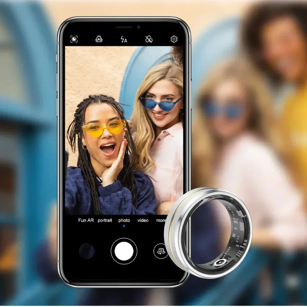Smart Ring Fitness Tracker | Waterproof Digital Health Monitor