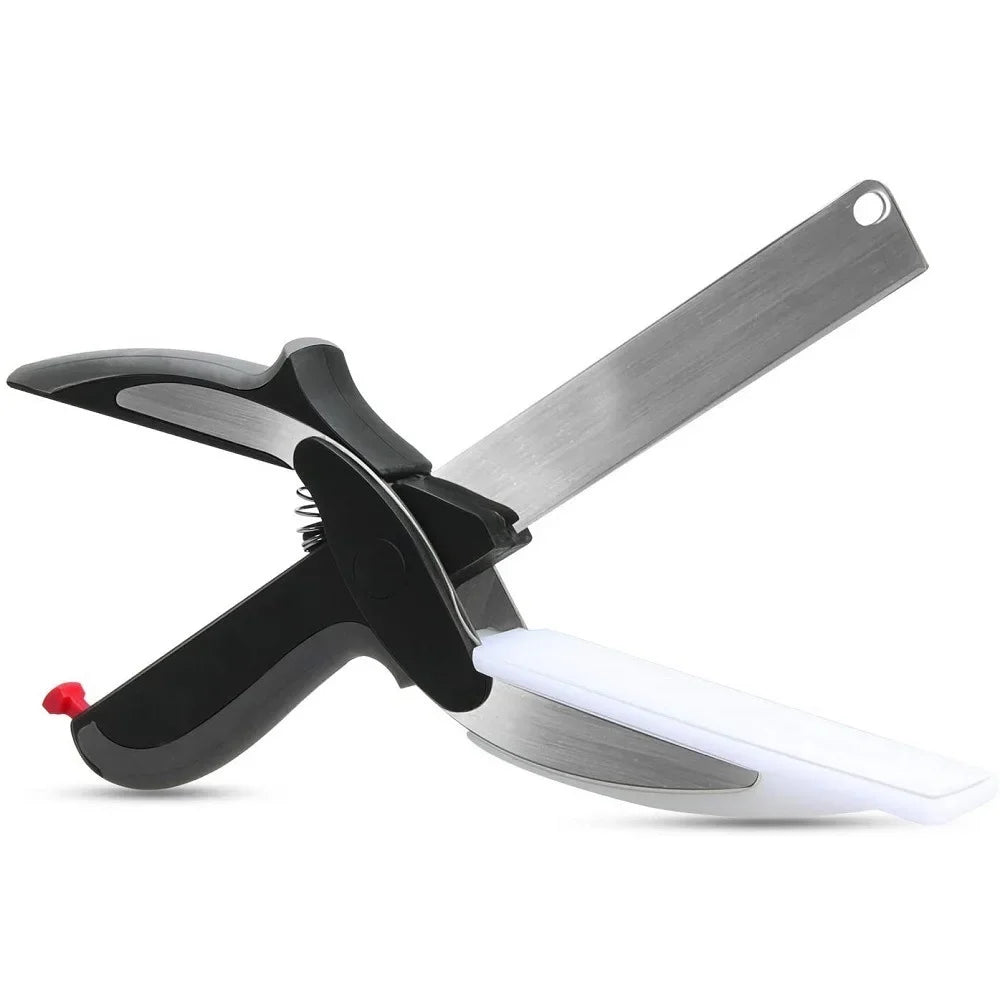 Smart Kitchen Scissors | 2-in-1 Cutting Board Design