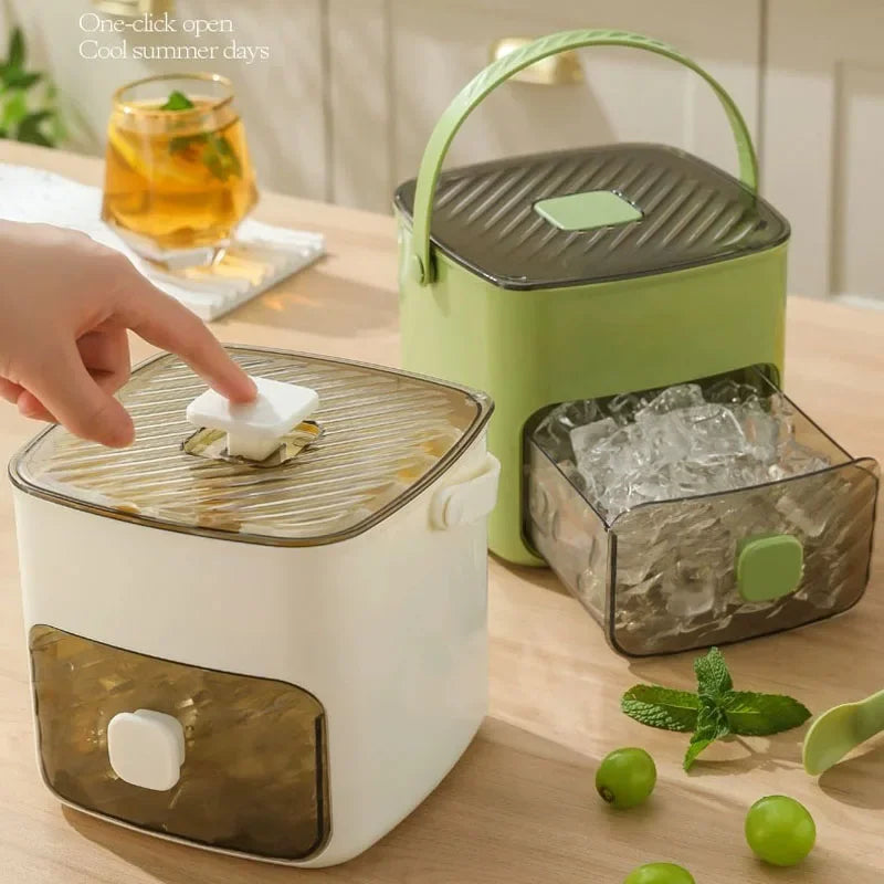 Modern Ice Cube Mold | One-Touch Release System