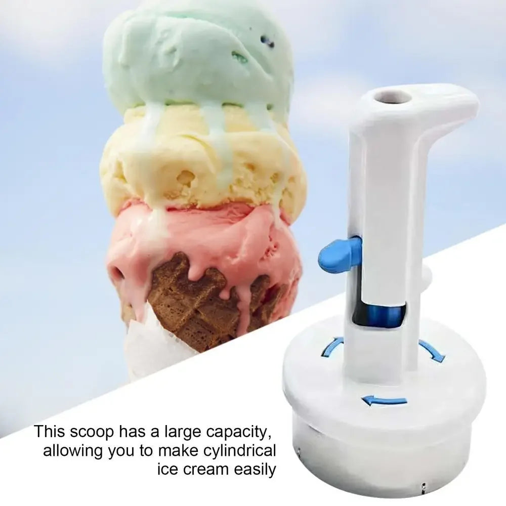 Professional Ice Cream Scoop | Cylindrical Press Design