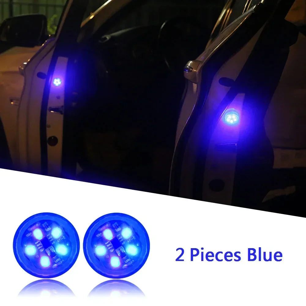 LED Car Door Safety Light | Magnetic Motion Sensor Warning System