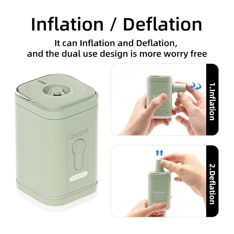 Portable Air Compressor | Digital Mini Wireless Inflator
