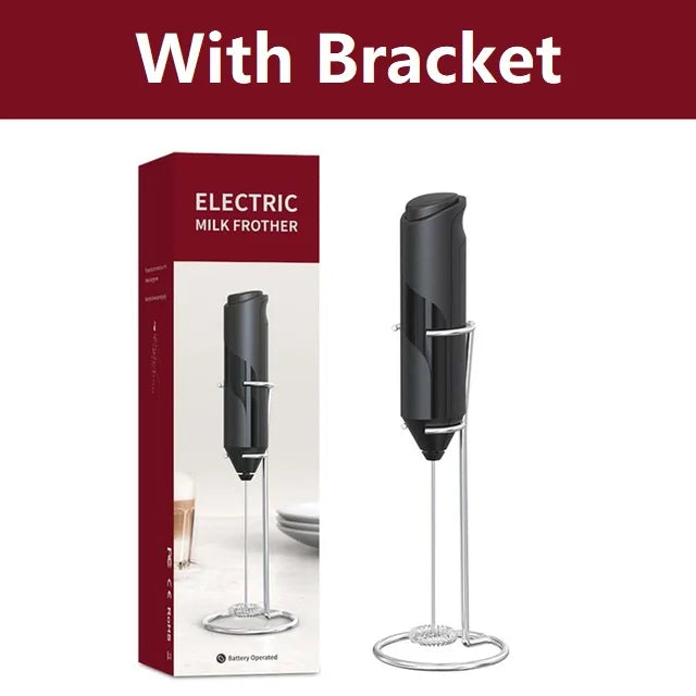 Electric Milk Frother | Professional Handheld Coffee Whisk