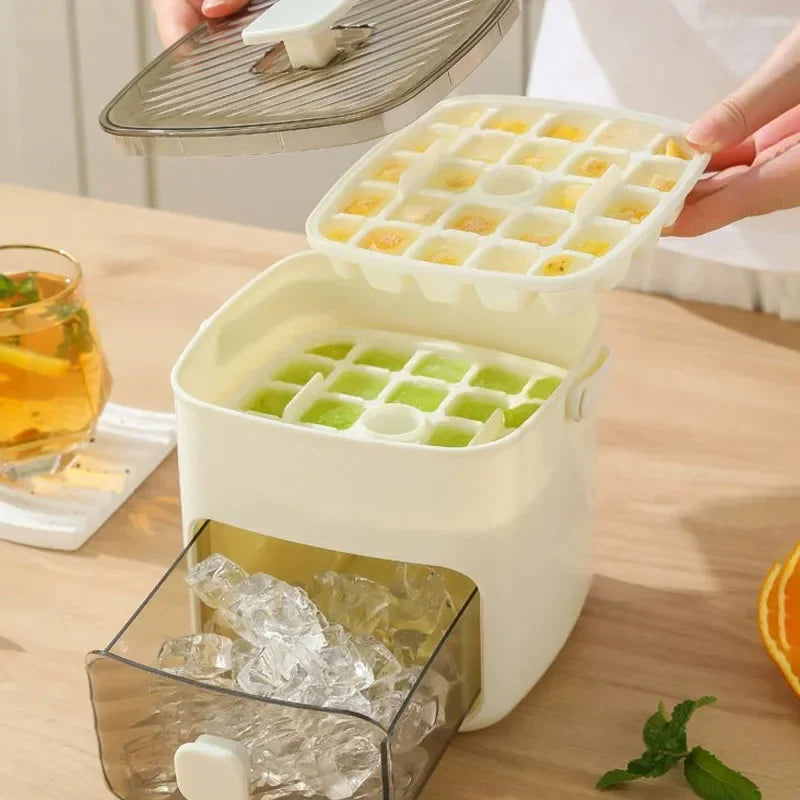Modern Ice Cube Mold | One-Touch Release System