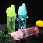 Dual Function Sports Water Bottle | Mist Spray & Hydration System