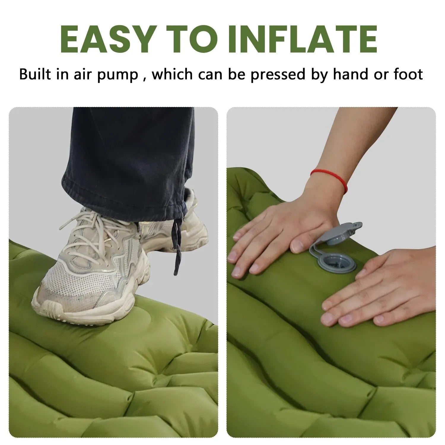 Ultralight Camping Mat | Self-Inflating Outdoor Sleeping Pad
