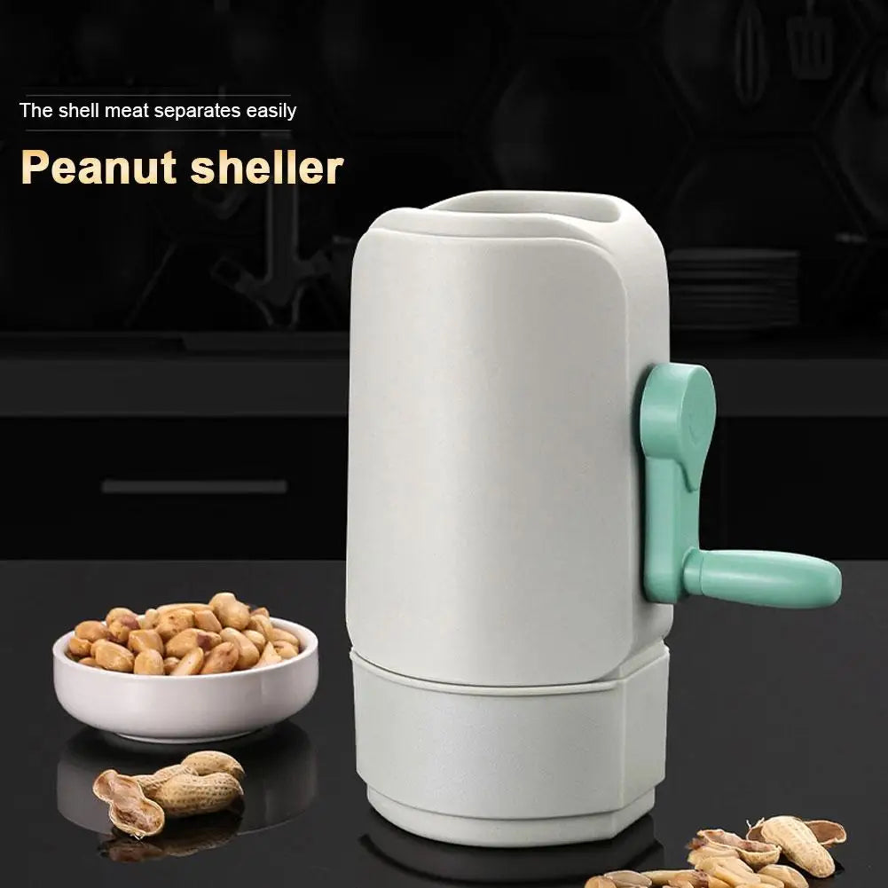 Manual Nut Sheller | Dual Filter Peanut & Pistachio Peeler
