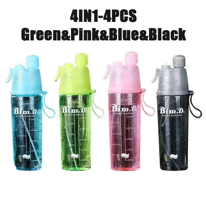 Dual Function Sports Water Bottle | Mist Spray & Hydration System