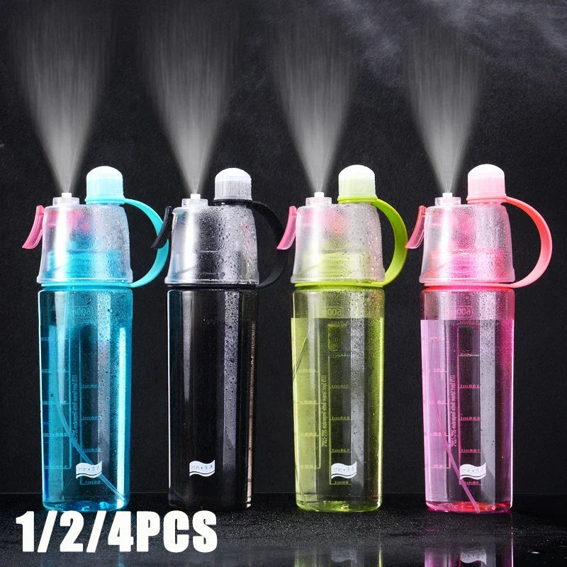 Dual Function Sports Water Bottle | Mist Spray & Hydration System