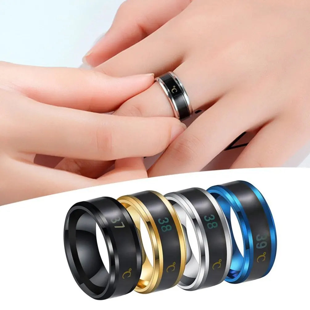 Smart Temperature Ring | Digital Health Monitor