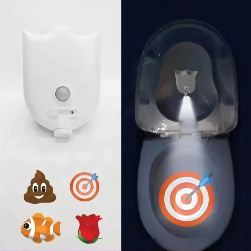 Motion Sensor Toilet Light | LED Bowl Projector With Night Guide