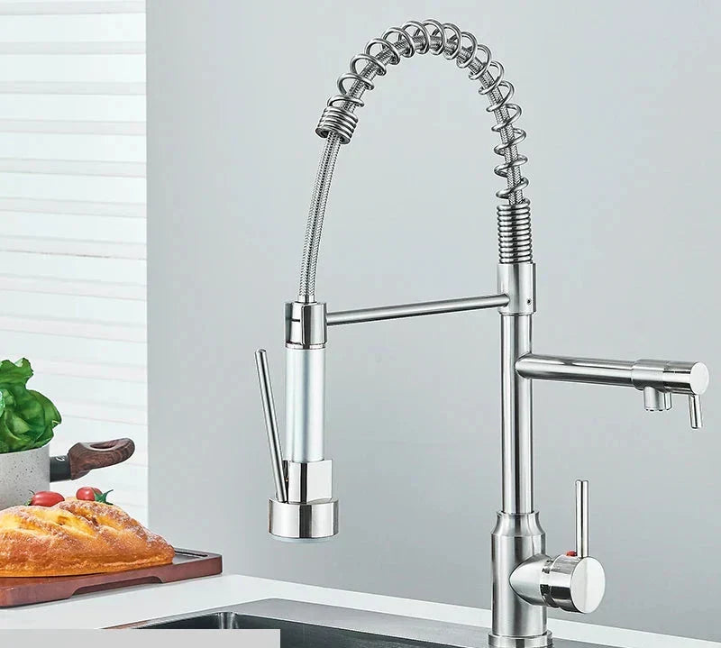 Professional Kitchen Faucet | Pull-Out Spray with 360° Rotation
