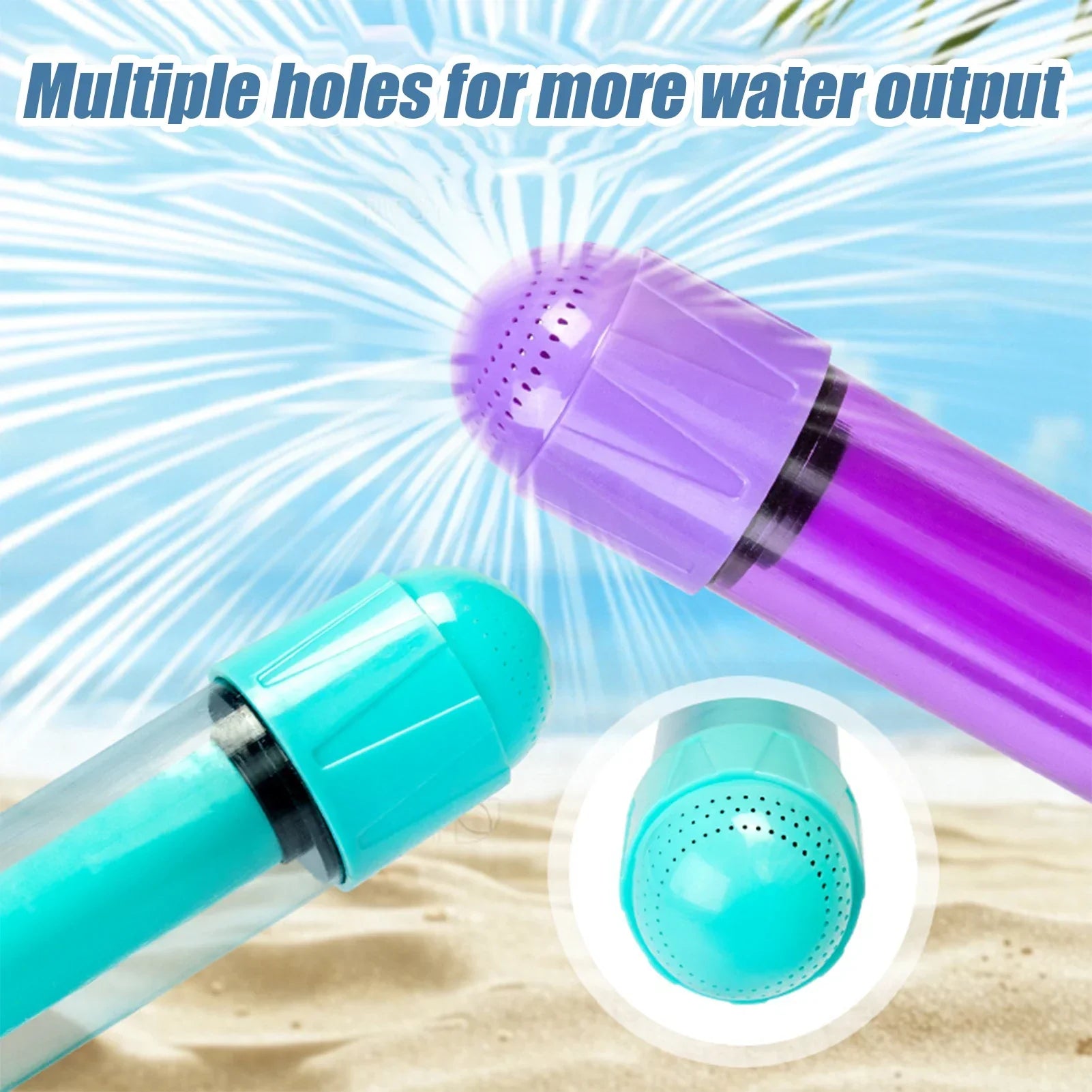 Summer Water Blaster | Pull-Out Sprayer with Multi-Color Design