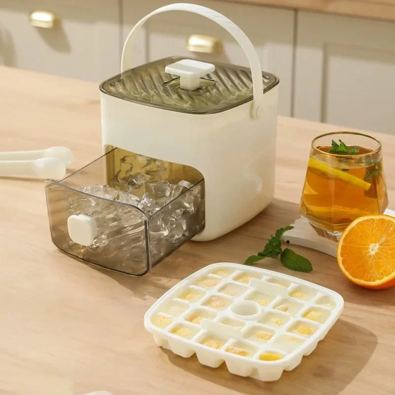 Modern Ice Cube Mold | One-Touch Release System