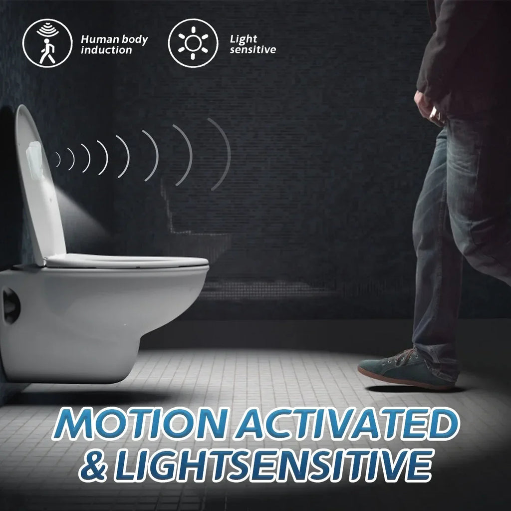 Motion Sensor Toilet Light | LED Bowl Projector With Night Guide