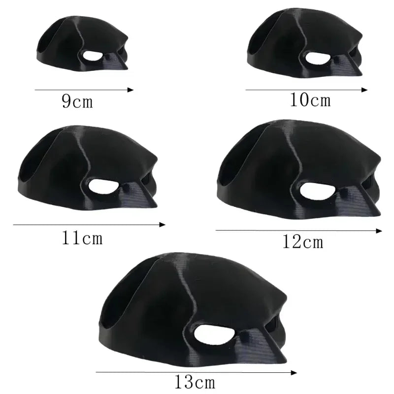 Batman Cat Mask | Black PLA Superhero Pet Costume