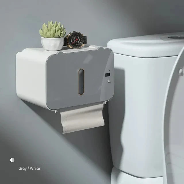 Smart Touchless Tissue Dispenser | Wall-Mount Automatic Paper Holder
