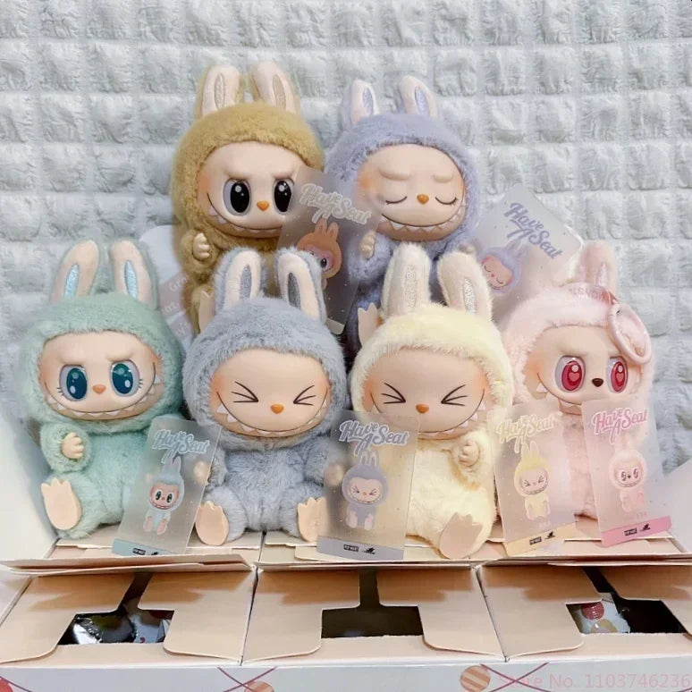 Kawaii Plush Bunny Keychain | Soft Pastel Collection