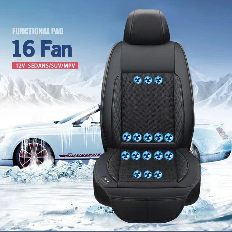 Car Cooling Massage Seat | 24-Fan Ventilation System