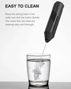 Electric Milk Frother | Professional Handheld Coffee Whisk