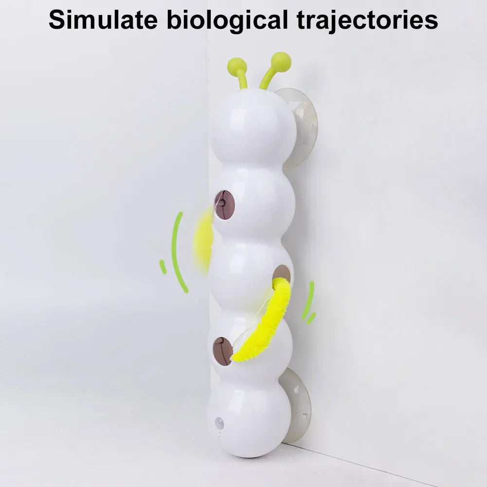 Interactive Cat Toy | Rechargeable Motion-Activated Caterpillar