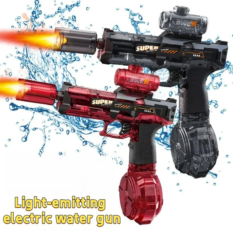 LED Water Gun | Automatic Electric Blaster With Light Effects