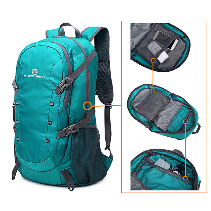 Lightweight Hiking Backpack | 40L Foldable Travel Daypack