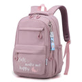 Kawaii School Backpack | Cat Design With Multiple Compartments